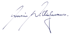 Unterschrift Prof. Dr. Armin Willingmann